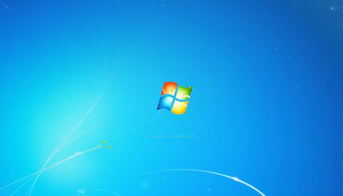 Windows XP Update — Retro Windows XP update screen.