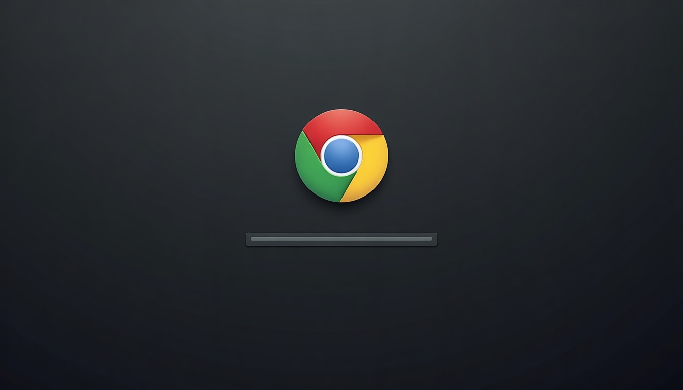 ChromeOS Update — Realistic ChromeOS update screen.
